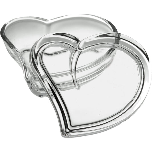 Heart Shaped Glass Box
